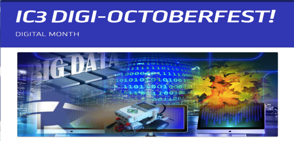 #IC3 DIGI-OCTOBERFEST! DIGITAL MONTH_Mese di formazione digitale all'IC3 per docenti