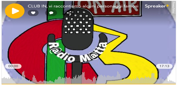 🎧🎤# Club IN RadioMatt@ ascolta l'ultimo podcast 
