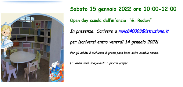 🎈#Iscriviti all'Open Day della Scuola d'Infanzia Statale IC3 Modena 