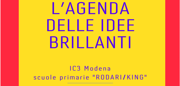 #Docenti scuole primarie IC3 Modena: agenda delle idee brillanti
