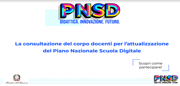 #MI_PNSD_La consultazione del corpo docenti per l’attualizzazione del Piano Nazionale Scuola Digitale