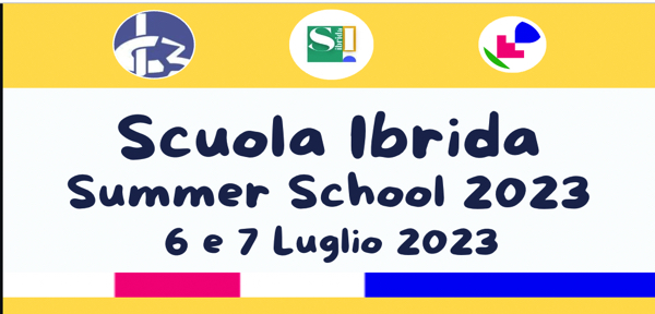 #6-7 Luglio  2023_Summer di avvio Scuola Ibrida_c/o IC3 Modena SpazioLEO_Posti esauriti!