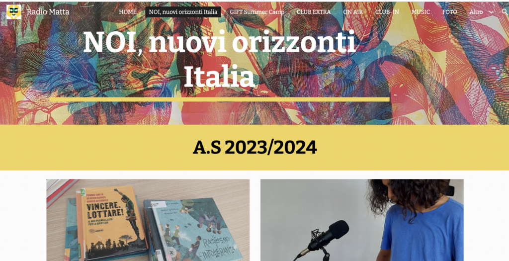 # RadioMatta_ NOI, nuovi orizzonti Italia A.S 2023/2024