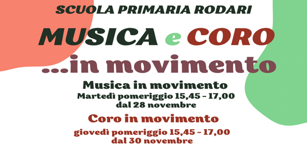 #Scuola Primaria Rodari: Flauto Magico_Musica e Coro in movimento