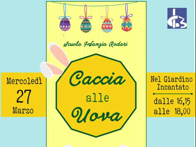 # Scuola d'infanzia IC3 Modena Rodari: mercoledì 27 marzo 2024 16.15-18.00